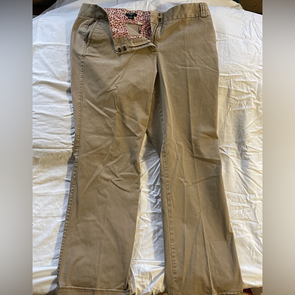 J Crew Tan Pants